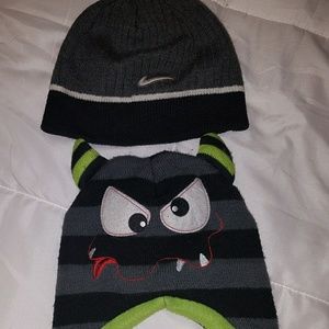 Winter stocking hat bundle, nike & character